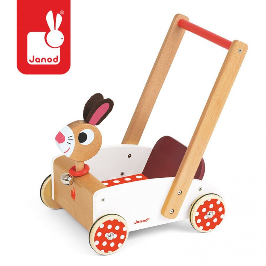 Janod - Szalony królik wózek chodzik - Esy Floresy 