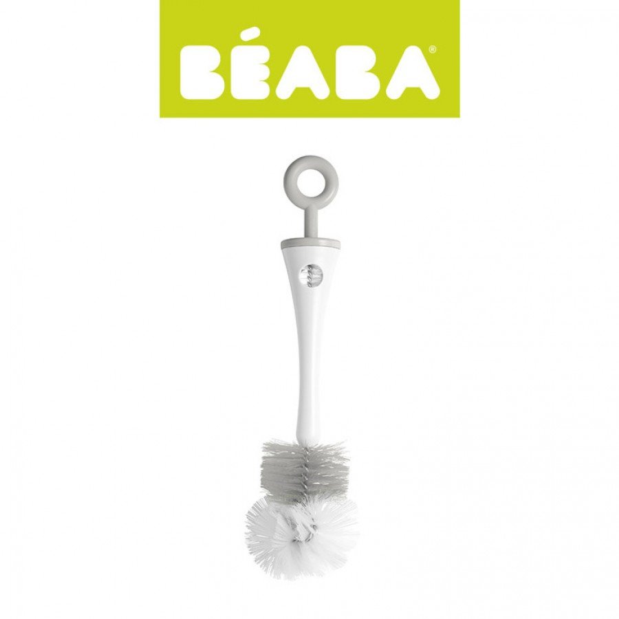 Beaba - Szczoteczka do butelek i smoczków grey - Esy Floresy 