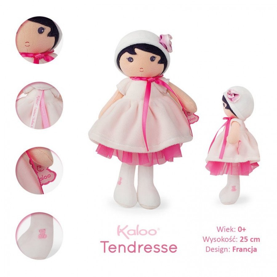 Kaloo - Lalka Perle 25 cm w pudełku kolekcja Tendresse. - Esy Floresy 