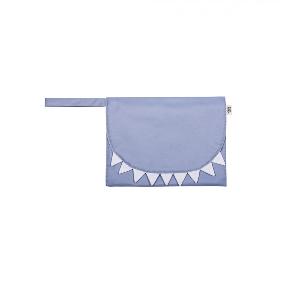 Baby Bites - Przewijak podróżny Shark Slate Blue - Esy Floresy 
