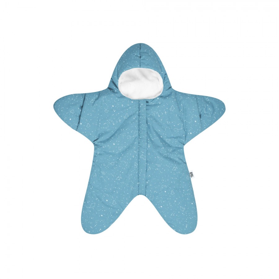 Baby Bites - Kombinezon zimowy Star (3-6 miesięcy) Turquoise - Esy Floresy 