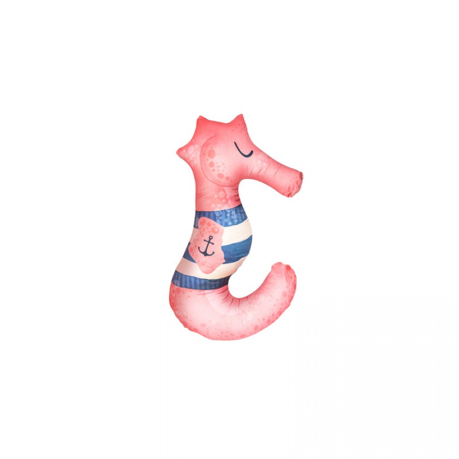 Baby Bites - Poduszka do karmienia Sea Horse 55 x 35 cm Pink - Esy Floresy 