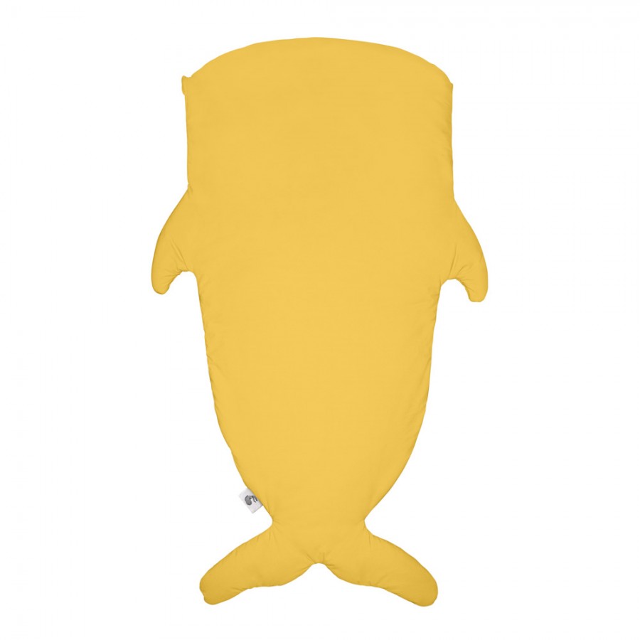 Baby Bites - Śpiworek zimowy Shark (2-6 lat) Mustard Yellow - Esy Floresy 