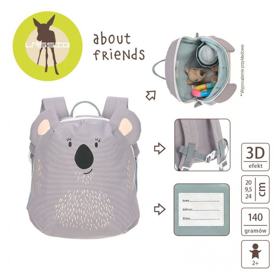 Lassig - Plecak mini About Friends Koala - Esy Floresy 