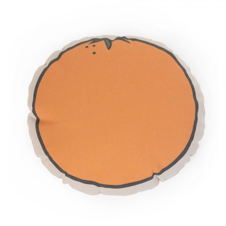 Childhome - Poduszka kanwas Pomarańcza - Esy Floresy 