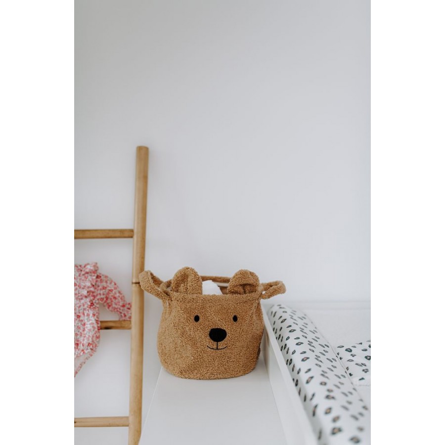 Childhome - Pluszowy pojemnik na zabawki 25 x 20 x 20 cm Teddy Bear - Esy Floresy 