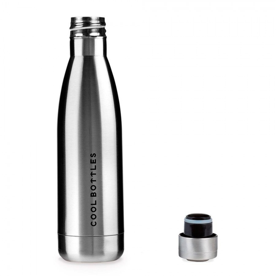Cool Bottles - Butelka termiczna 500 ml Mono Silver - Esy Floresy 