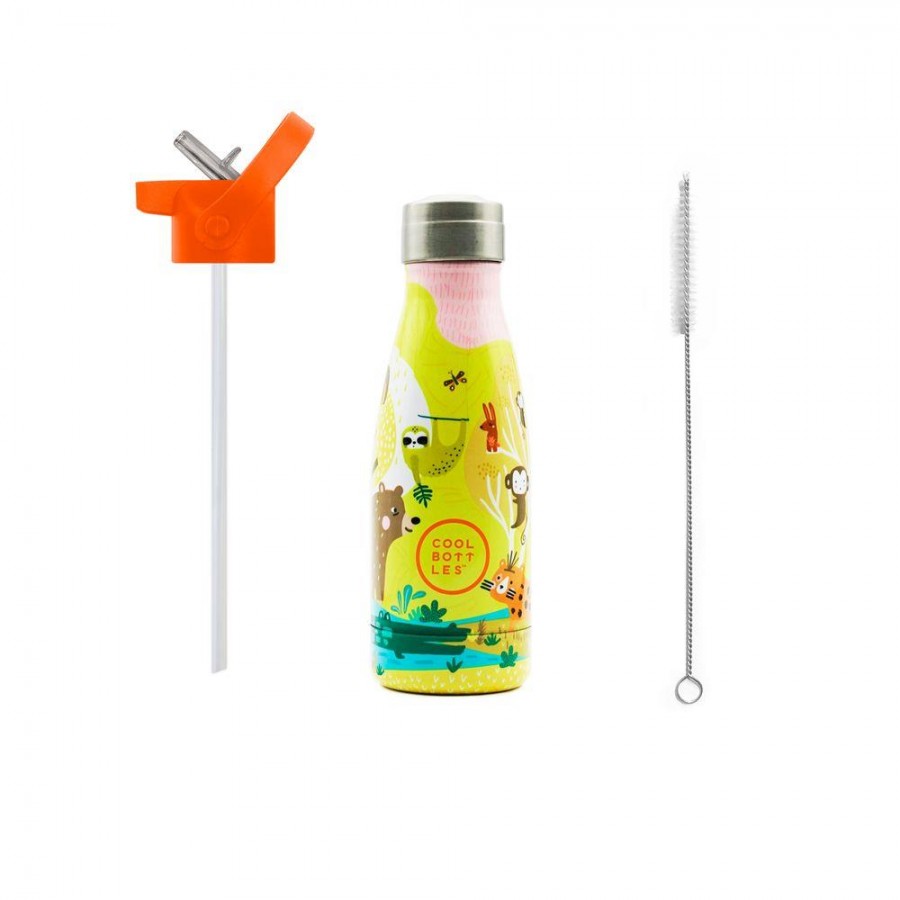 Cool Bottles - Butelka termiczna Kids 260 ml Jungle Park - Esy Floresy 