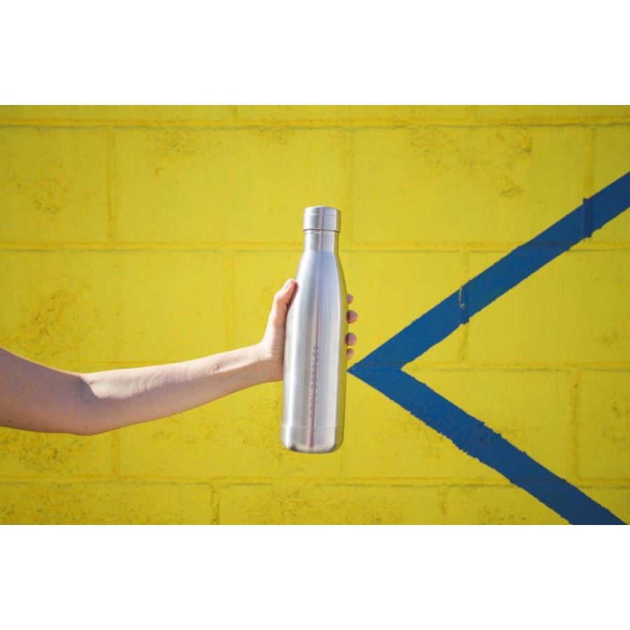 Cool Bottles - Butelka termiczna 750 ml Metallic Silver - Esy Floresy 