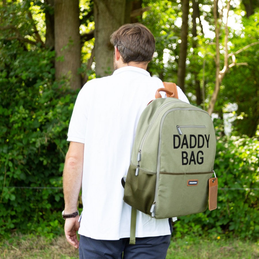 Childhome - Plecak Daddy bag Kanwas Khaki - Esy Floresy 
