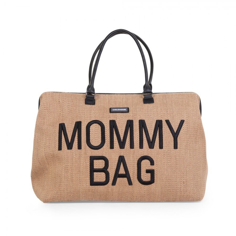 Childhome Torba Mommy Bag Raffia Look - Esy Floresy 