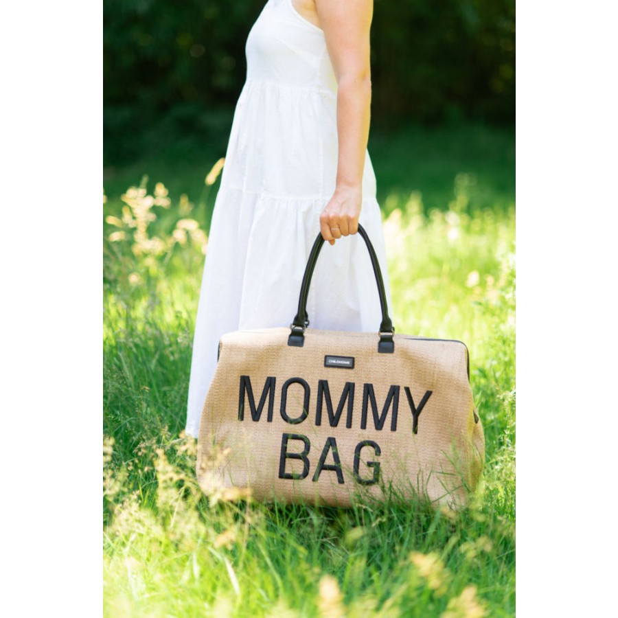 Childhome Torba Mommy Bag Raffia Look - Esy Floresy 