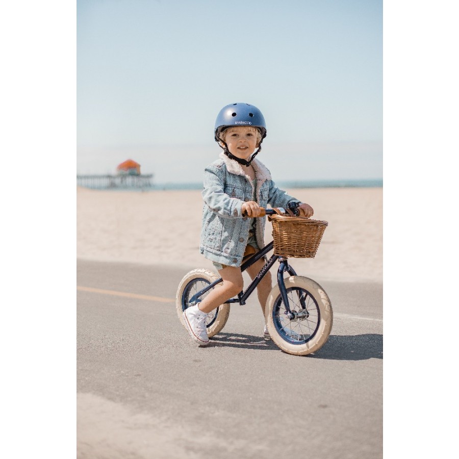 Banwood - Dziecięcy kask rowerowy Navy - Esy Floresy 