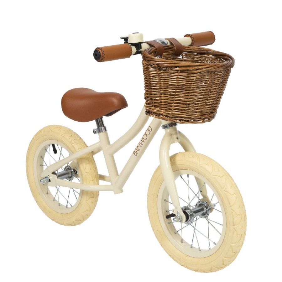 Banwood - FIRST GO! rowerek biegowy Cream - Esy Floresy 