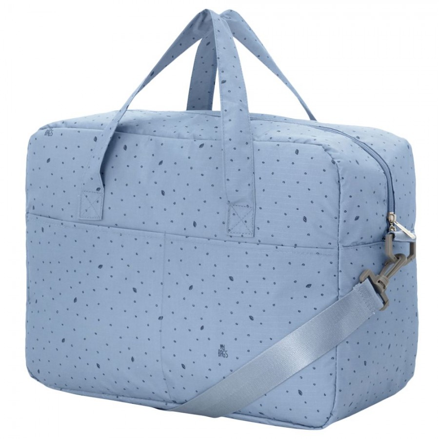 My Bag's - Torba Maternity Bag Leaf Blue - Esy Floresy 