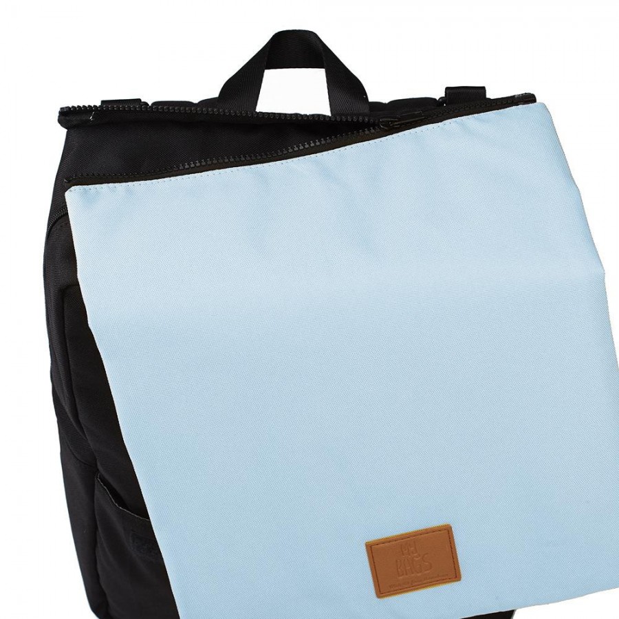  My Bag's - Plecak Reflap eco black/blue - Esy Floresy 