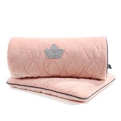 La Millou - Blanket & Mid Pillow Set/ Powder Pink Velvet Collection | Esy Floresy