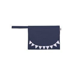Baby Bites - Przewijak podróżny Shark Navy Blue | Esy Floresy