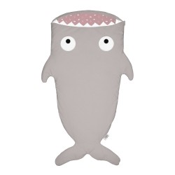 Baby Bites - Śpiworek letni Shark (2-6 lat) Stone/Pink | Esy Floresy