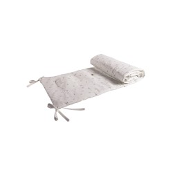 Baby Bites - Ochraniacz do łóżeczka 148 x 40 cm Chicks Legs White | Esy Floresy