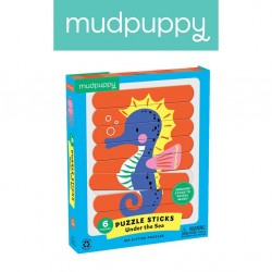 Mudpuppy - Puzzle Patyczki Morskie stworzenia 24 elementy 3+ | Esy Floresy