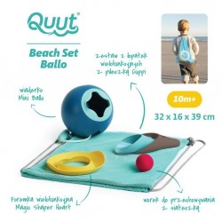 QUUT - Set plażowy Mini Ballo + Cuppi + Magic Shapers Heart w worku | Esy Floresy