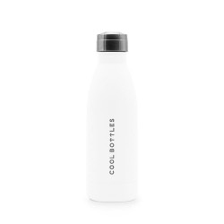 Cool Bottles - Butelka termiczna 350 ml Mono White | Esy Floresy