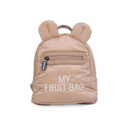 Childhome - Plecak dziecięcy My First Bag Pikowany Beżowy | Esy Floresy