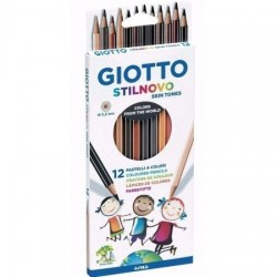 Giotto Kredki Stilnovo Skin Tones 12 kolorów | Esy Floresy