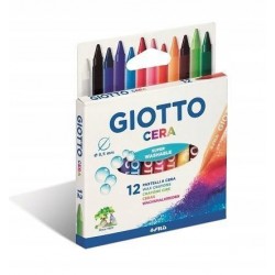 Giotto Kredki woskowe Cera 12 kolorów | Esy Floresy