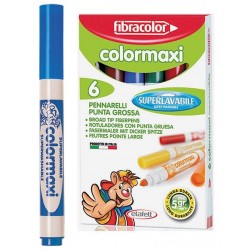Fibracolor Mazaki Color Maxi 6 kolorów | Esy Floresy