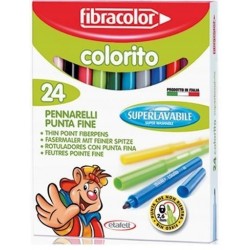 Fibracolor Pisaki Colorito 2,6mm 24 kol.  | Esy Floresy