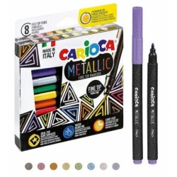 Carioca Pisaki metaliczne 8 kolorów | Esy Floresy
