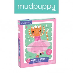 Mudpuppy - Puzzle Patyczki Tańczące baletnice 24 elementy 3+ | Esy Floresy