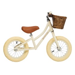Banwood - FIRST GO! rowerek biegowy Cream | Esy Floresy