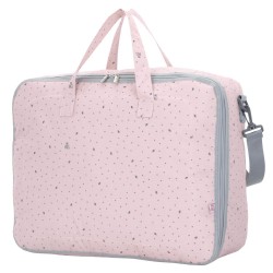 My Bag's - Torba Weekend Bag Leaf Pink | Esy Floresy
