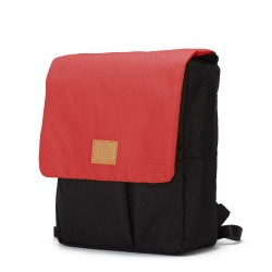 My Bag's - Plecak Reflap eco black/red | Esy Floresy