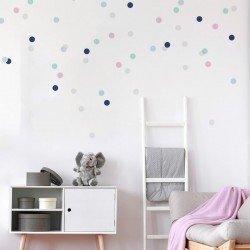 Dekornik - Naklejka Confetti Lila | Esy Floresy
