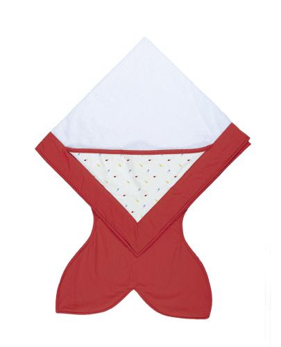 
                                                                                  Baby Bites - Ręcznik z kapturkiem 88 x 88 cm Capsules Red - Esy Floresy 