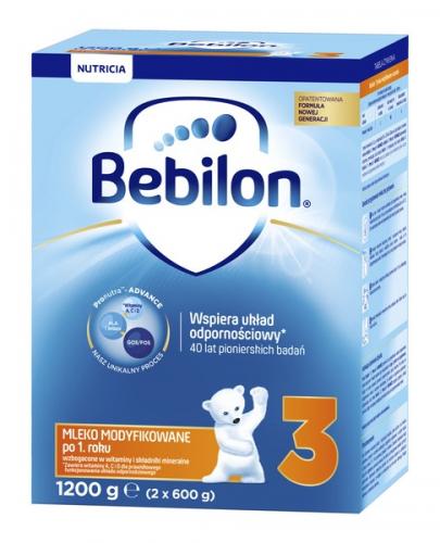 
                                                                                  BEBILON 3 Pronutra­-Advance Mleko modyfikowane w proszku - 1200 g - Esy Floresy 