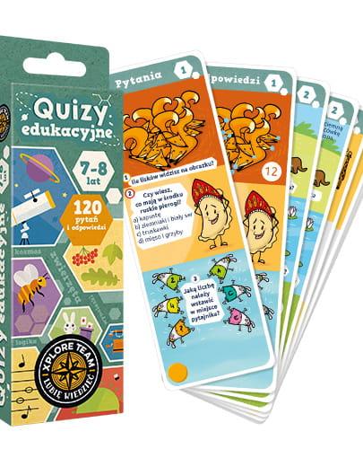 
                                                                                  CzuCzu - Xplore Team Quizy dla dzieci 7-8 lat - Esy Floresy 