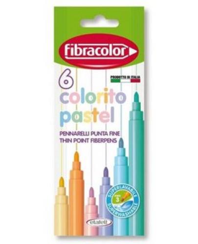 
                                                                                  Fibracolor Pisaki Colorito Pastel 6 kolorów - Esy Floresy 