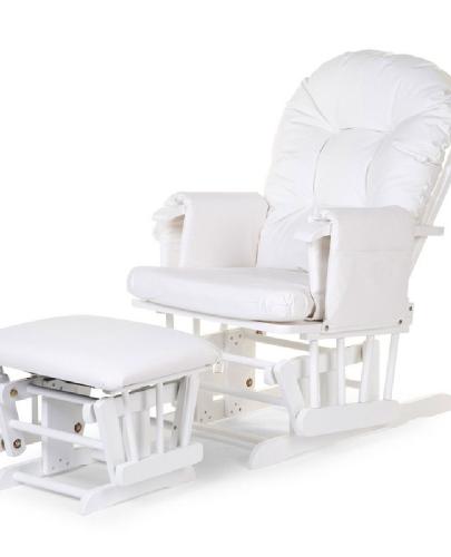 
                                                                                  Childhome - Fotel pływający zaokrąglony z podnóżkiem White - Esy Floresy 