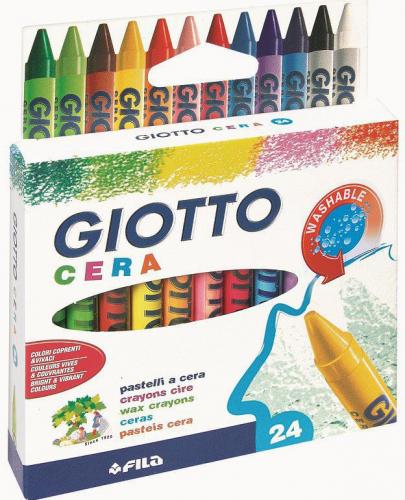 
                                                                                  Giotto  Kredki woskowe Cera 24 kolory  - Esy Floresy 