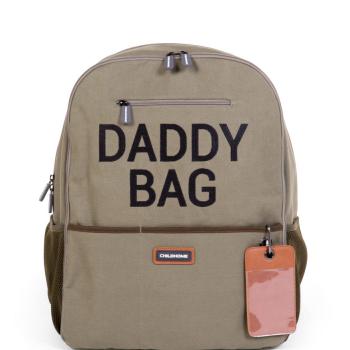 childhome-plecak-daddy-bag-kanwas-khaki