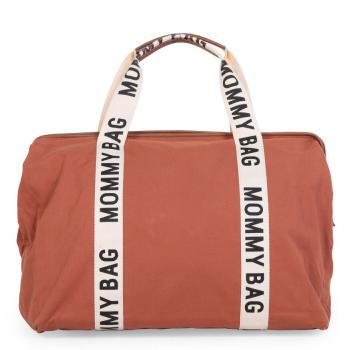 childhome-torba-mommy-bag-signature-terracotta
