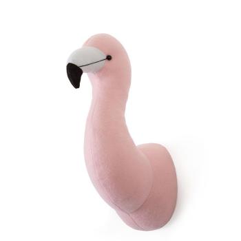 filcowa-glowa-flaminga-na-sciane