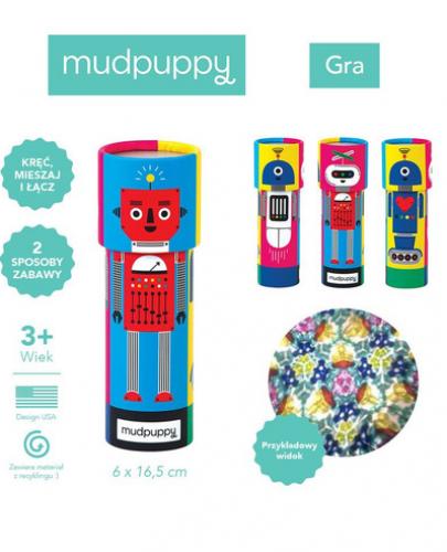 
                                                                                  Mudpuppy - Kalejdoskop Mix&Match Roboty 3+ - Esy Floresy 