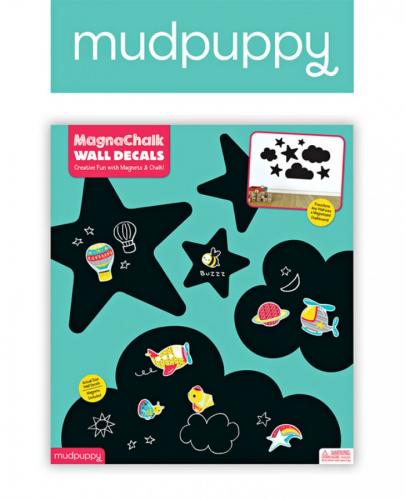 
                                                                                  Mudpuppy -  Naklejki magnetyczne - tablice kredowe Niebo - Esy Floresy 