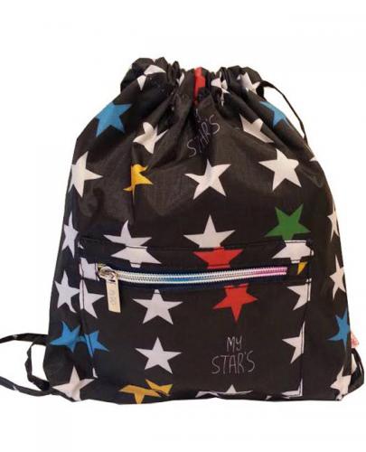 
                                                                                   My Bag's - Plecak worek XS My Star's black - Esy Floresy 